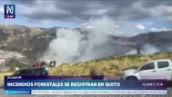 Ecuador: incendios forestales amenazan zonas urbanas