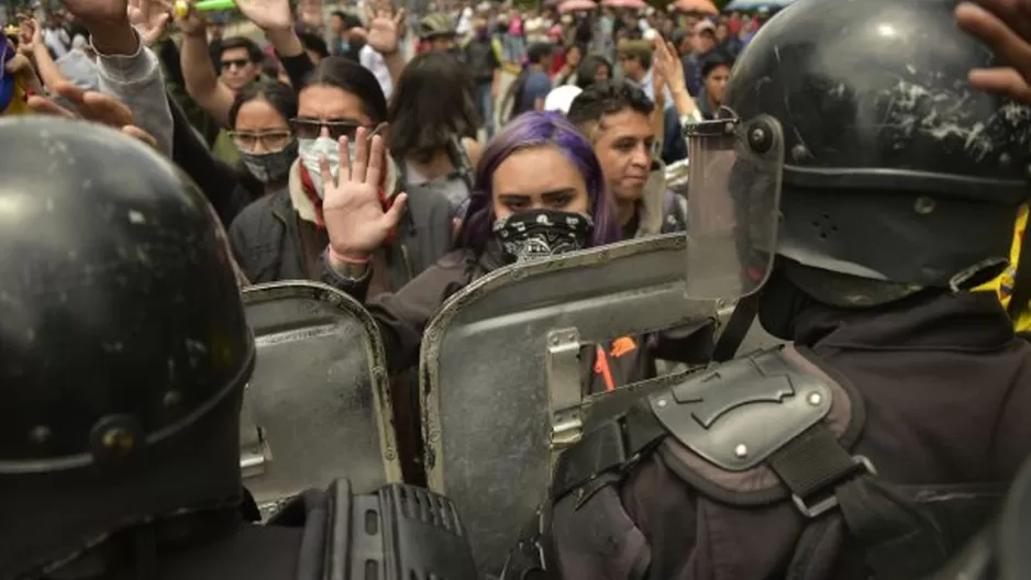 Ecuador: hombre murió atropellado durante protestas contra alza de combustibles. Foto: AFP