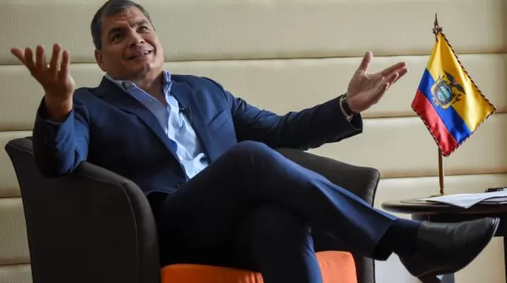 La corte suprema aceptó la petición de la Fiscalía General de solicitar a la Interpol el arresto y extradición de Correa. (Foto: AFP) La corte suprema aceptó la petición de la Fiscalía General de solicitar a la Interpol el arresto y extradición de Correa. (Foto: AFP)