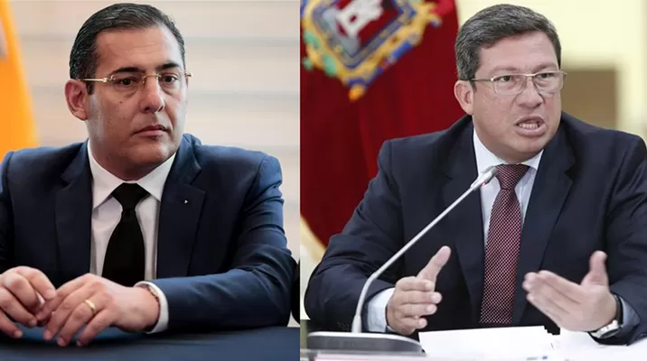 Patricio Zambrano y César Navas, exministros de Ecuador. Fotos: EFE Patricio Zambrano y César Navas, exministros de Ecuador. Fotos: EFE