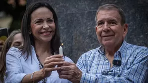 Edmundo Gonzáles Urrutia llegó a Oslo para Ceremonia del Nobel. Foto: EFE/Miguel Gutiérrez. Video: Canal N