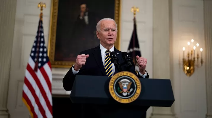 Joe Biden, presidente de EE. UU. Foto: AFP referencial Joe Biden, presidente de EE. UU. Foto: AFP referencial