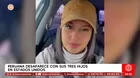 EE. UU.: Peruana desaparece junto a sus tres hijos en California