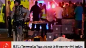 Masacre en Las Vegas. 