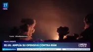 EE.UU. bombardea objetivos militares en Irán tras agresiones