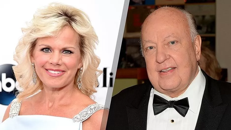Gretchen Carlson y Roger Ailes. (Vía: Twitter) Gretchen Carlson y Roger Ailes. (Vía: Twitter)