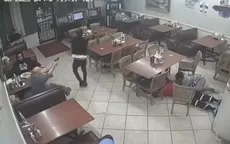 EE.UU.: Delincuente usó arma de juguete para asaltar restaurante pero terminó abatido por comensal - Noticias de piura