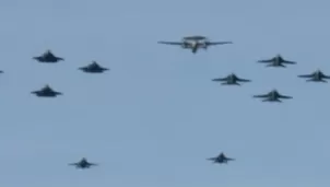 El portaaviones Gerald Ford fue desplegado por EE.UU. en el Caribe para atacar cárteles como el Tren de Aragua. Video: Canal N