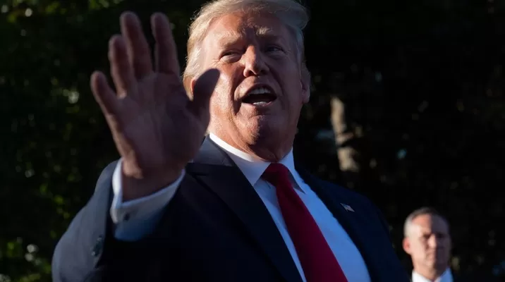 Donald Trump, presidente de Estados Unidos. Foto: AFP Donald Trump, presidente de Estados Unidos. Foto: AFP