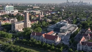 Vista panorámica de la Universidad de Harvard. (Vía: Twitter)