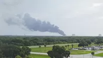 Explotó el cohete Falcon 9 de @SpaceX durante el lanzamiento desde Cabo Cañaveral / Video: Twitter Dennis Kapatos