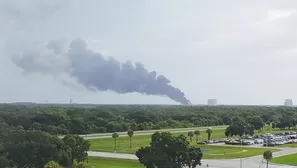 Explotó el cohete Falcon 9 de @SpaceX durante el lanzamiento desde Cabo Cañaveral / Video: Twitter Dennis Kapatos