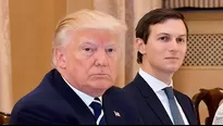 Donald Trump y su yerno Jared  Kushner. Foto: EFE