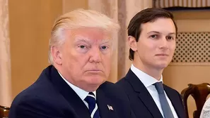 Donald Trump y su yerno Jared  Kushner. Foto: EFE