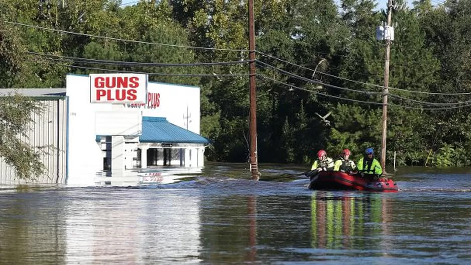 El Servicio Meteorol&oacute;gico Nacional (NWS) se&ntilde;al&oacute; que Florence continuar&aacute; debilit&aacute;ndose. (Foto: AFP)