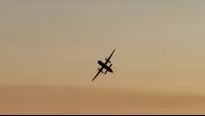 Avión  en Seattle. Foto: AFP