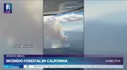 EE.UU.: incendio forestal provoca evacuaciones y cierre de vías