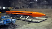 Bomba GBU-43 Massive Ordnance Air Blast (MOAB). Foto: Referencial/EFE