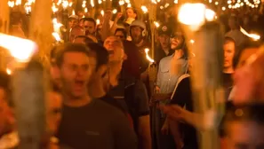 Marcha en Charlottesville. Foto: Vox