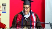 Javier Juárez, un inmigrante peruano, venció todos los obstáculos y logró graduarse