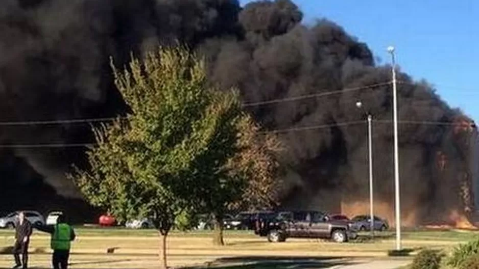 EE.UU.: al menos cuatro muertos en aeropuerto de Kansas tras choque de avión