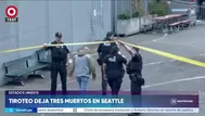 EE.UU.: tiroteo en festival dejó tres muertos en Seattle