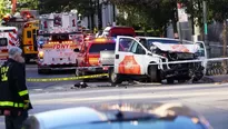 Tiroteo y atropello dejan varios muertos en Manhattan. Foto: NYT / Video: AFP