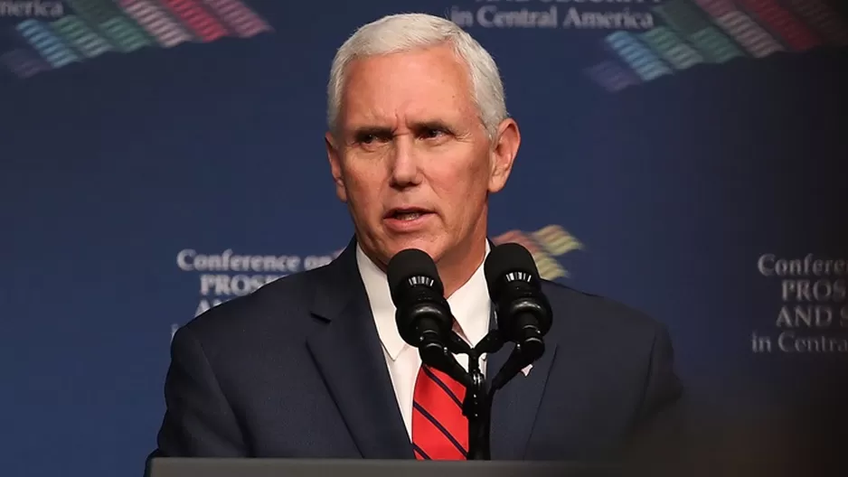 Mike Pence, vicepresidente de Estados Unidos. Foto: AFP