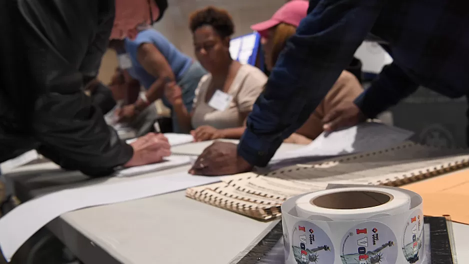 Elecciones en Estados Unidos. Foto: AFP