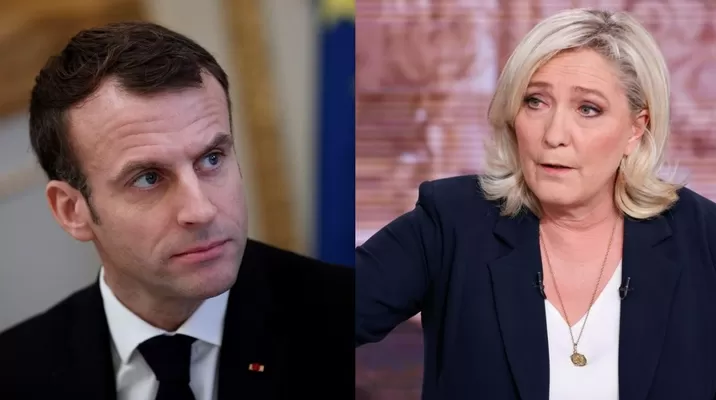 Elecciones en Francia: Macron y Le Pen pasarían a la segunda vuelta, según las primeras proyecciones Elecciones en Francia: Macron y Le Pen pasarían a la segunda vuelta, según las primeras proyecciones