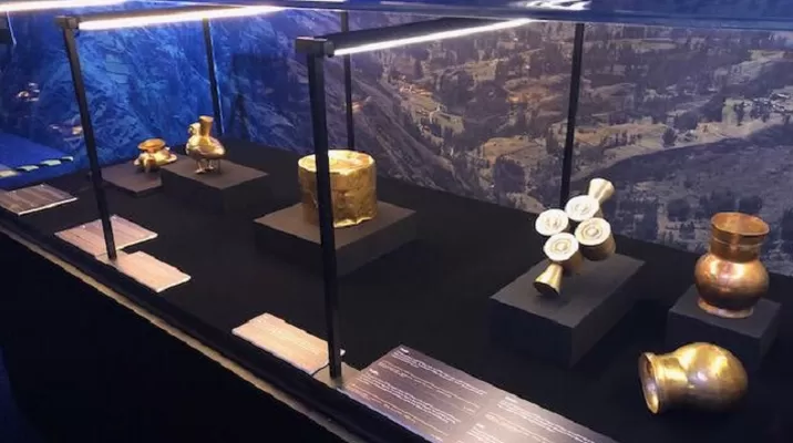 Exposición mundial de 1000 Años de Oro Inca. Foto: Difusión Exposición mundial de 1000 Años de Oro Inca. Foto: Difusión