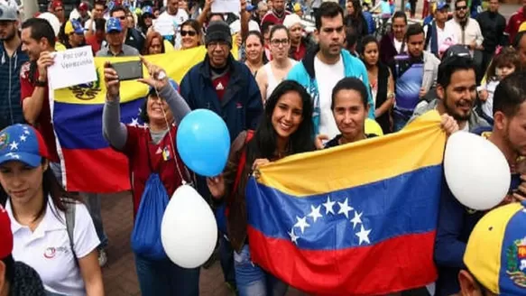 La emigración venezolana no incrementa la delincuencia en Latinoamérica, según un estudio. Foto: Andina