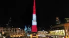 Emiratos Árabes Unidos: la bandera de Perú iluminó el edificio más alto del mundo