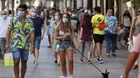 España anunció el uso obligatorio de mascarillas en las calles