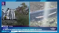 España: Choque entre dos trenes de alta velocidad en Toledo deja 64 fallecidos