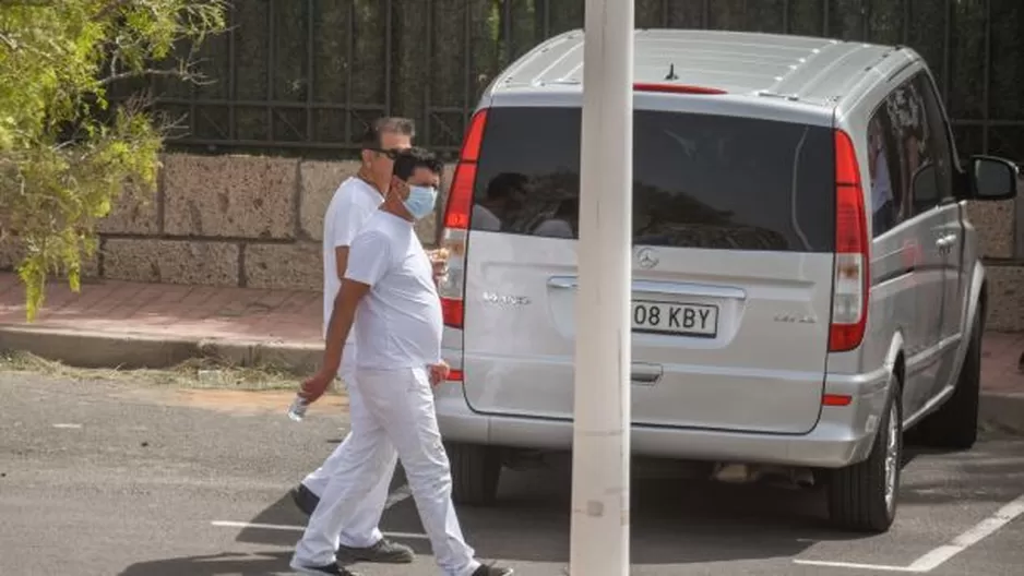 Las autoridades continúan evaluando al paciente. Foto: AFP