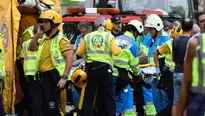 En el siniestro falleci&oacute; un trabajador que qued&oacute; atrapado bajo los escombros. (Foto: EFE)