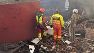 España: explosión de gas deja 18 heridos y un edificio destruido