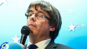 Carles Puigdemont, destituido presidente de Cataluña. Foto: AFP