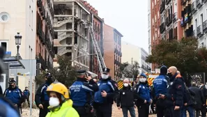 España: Dos muertos y varios heridos tras explosión en edificio en el centro de Madrid. Foto: AFP