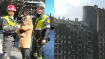 Bomberos llamaron a esta historia como "El milagro de Coco" al estar ocho días sin agua ni alimentos tras incendio / Fuente: América Noticias