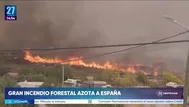 España: incendio forestal dejó al menos 12 ciudadanos muertos
