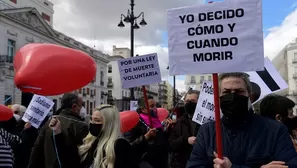 España legaliza la eutanasia y el suicidio asistido. Foto referencial: AFP