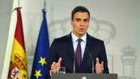 Presidente del Gobierno de España, Pedro Sánchez, baraja la posibilidad de adelantar las elecciones. (Foto y video: AFP)