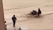 Si no hubiese sido por un testigo, que rápidamente agarró al niño para sacarlo del agua