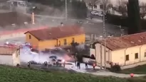 Ocurrió en Navarra. Foto-Video: Canal N