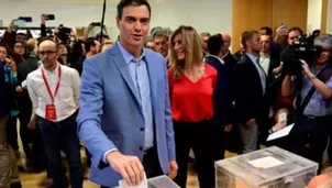 España: el PSOE gana las elecciones pero necesitará pactar para gobernar. Foto: AFP