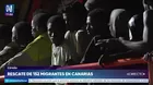 España: rescatan de noche a 152 migrantes en Canarias