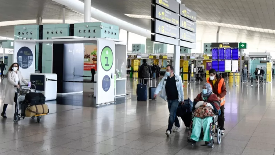 España suspenderá a partir de mañana los vuelos desde el Reino Unido salvo para españoles o residentes. Foto: AFP