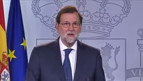 Rajoy impugna referéndum de independencia en Cataluña. Video: AFP